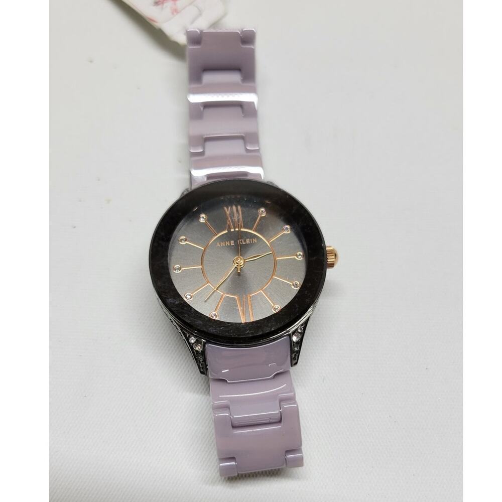 Purple Fashion Link Watch - New With Imperfections - Not Working / For Repair